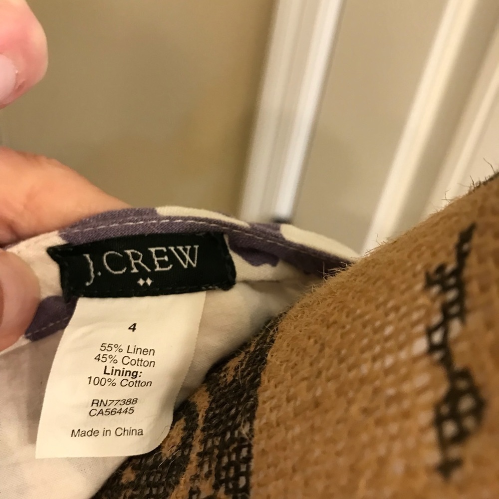🚤J Crew Patterned Dress - Picture 6 of 6